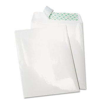 Quality Park™ Tech-no-tear Catalog Envelope, #10 1-2, Cheese Blade Flap, Self-adhesive Closure, 9 X 12, White, 100-box freeshipping - TVN Wholesale
